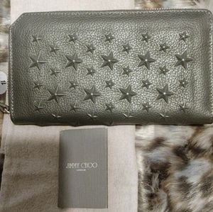 Jimmy Choo zipper wallet